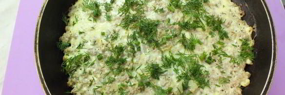 суфле мясное из фарша