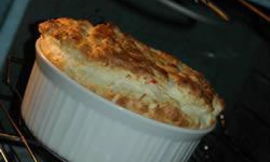 Рецепт сырного суфле