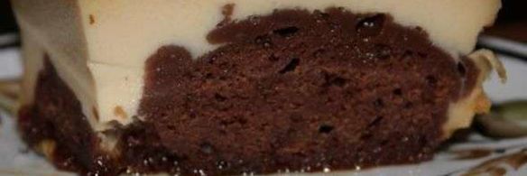 торт-суфле карамельно-молочный