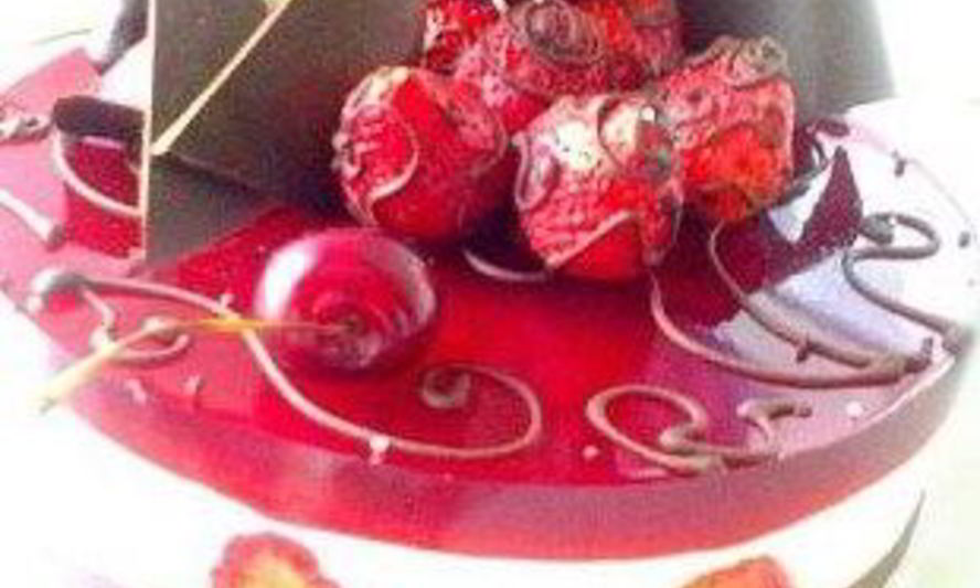 Рецепт торта-суфле с фруктами в желе