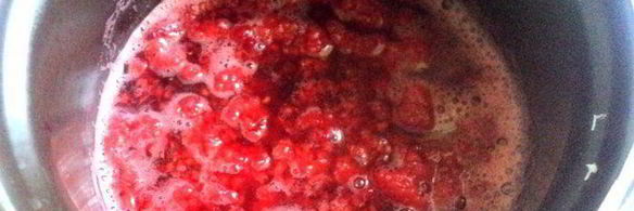 торт-суфле с малиной