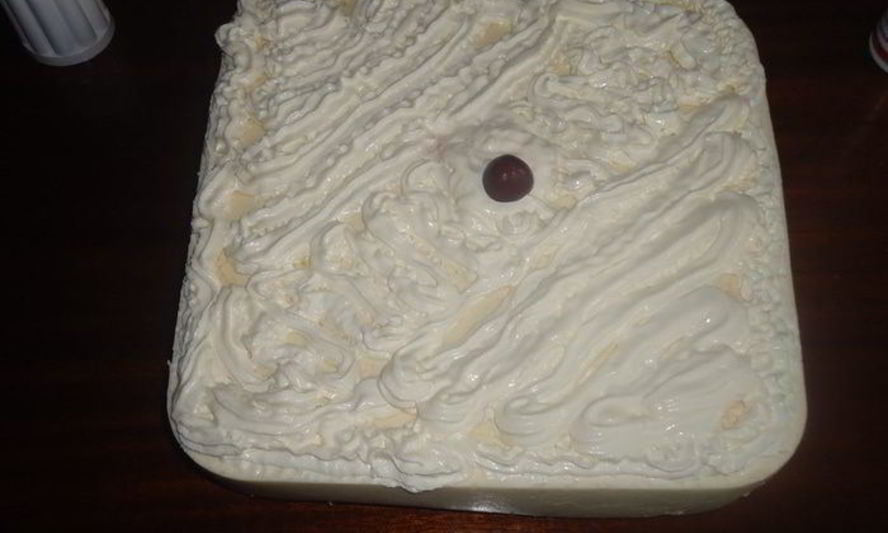 Рецепт торта-суфле с вишней