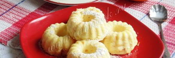 творожное суфле с апельсином в духовке