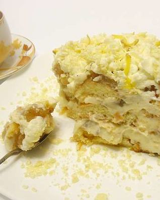 Тирамису Пряная груша без яиц