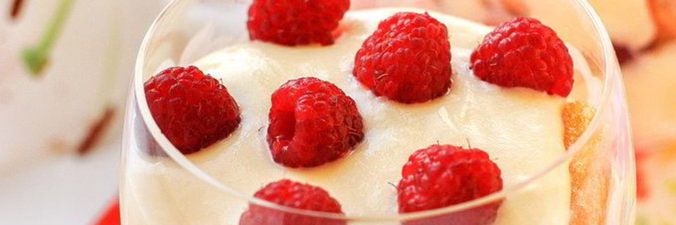 Тирамису с малиной