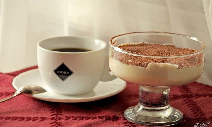 Рецепт тирамису с творогом