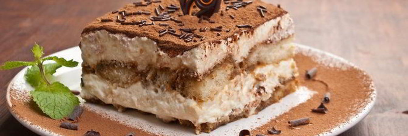 Тирамису с яблоками