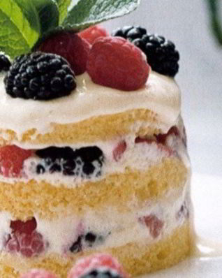 Тирамису с ягодами