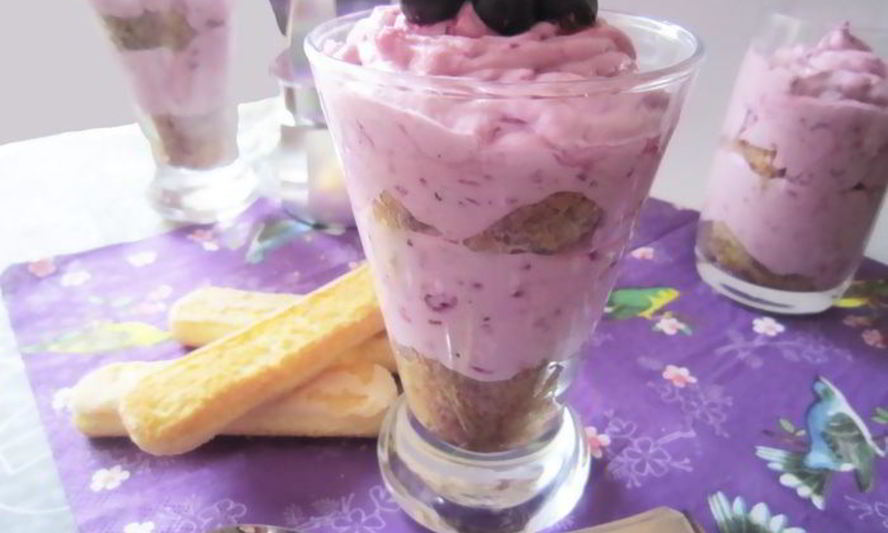 Рецепт тирамису сиреневый туман