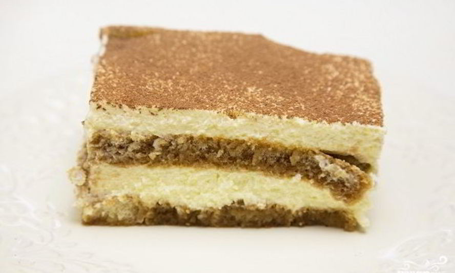 Рецепт тирамису со взбитыми сливками