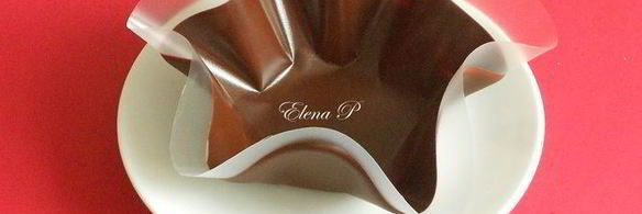 тирамису в шоколадных чашах