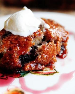 Вишневый пудинг