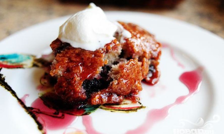 Рецепт вишневого пудинга