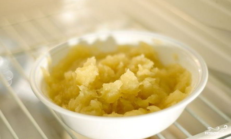 Рецепт яблочного пюре