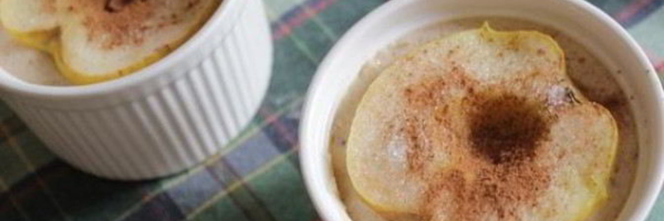 Яблочный пудинг