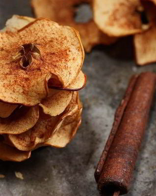 Яблочные чипсы в духовке