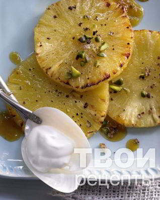 Запеченный ананас