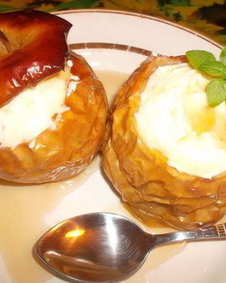 Запеченные яблочки