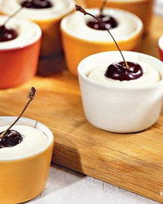 Желе со сметаной