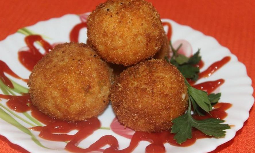 Рецепт аранчинь — рисовых шариков с мясной начинкой