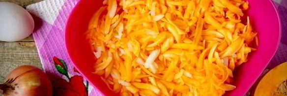 драники из тыквы