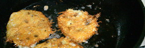 драники с грибами