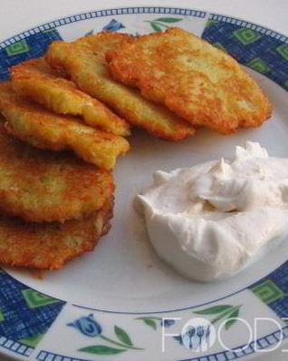 Драники с мясом