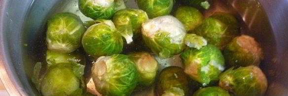 брюссельская капуста с фрикадельками