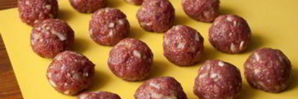 фрикадельки из говядины с печеной тыквой