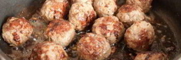 фрикадельки из говядины с печеной тыквой