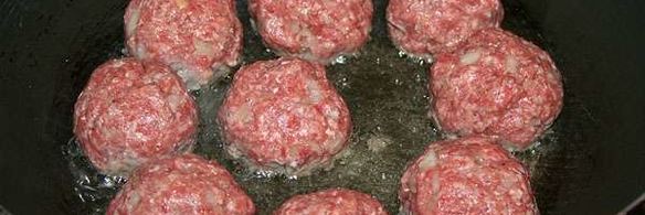 фрикадельки из говядины