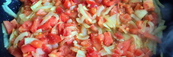 фрикадельки с базиликом и овощами