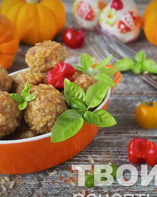 Фрикадельки с рисом