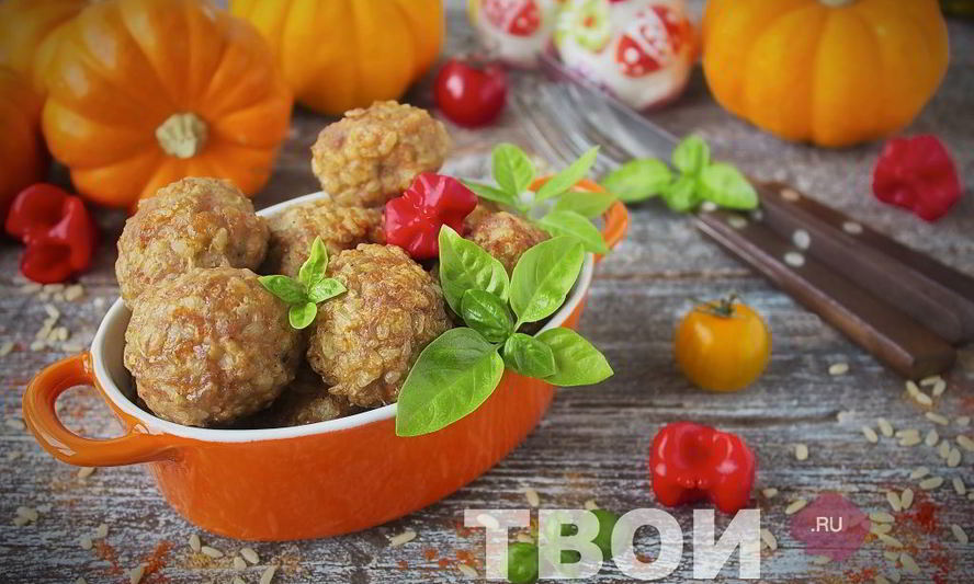 Рецепт фрикаделек с рисом