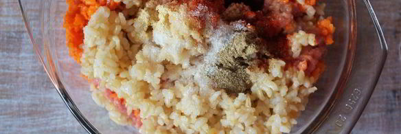 фрикадельки с рисом