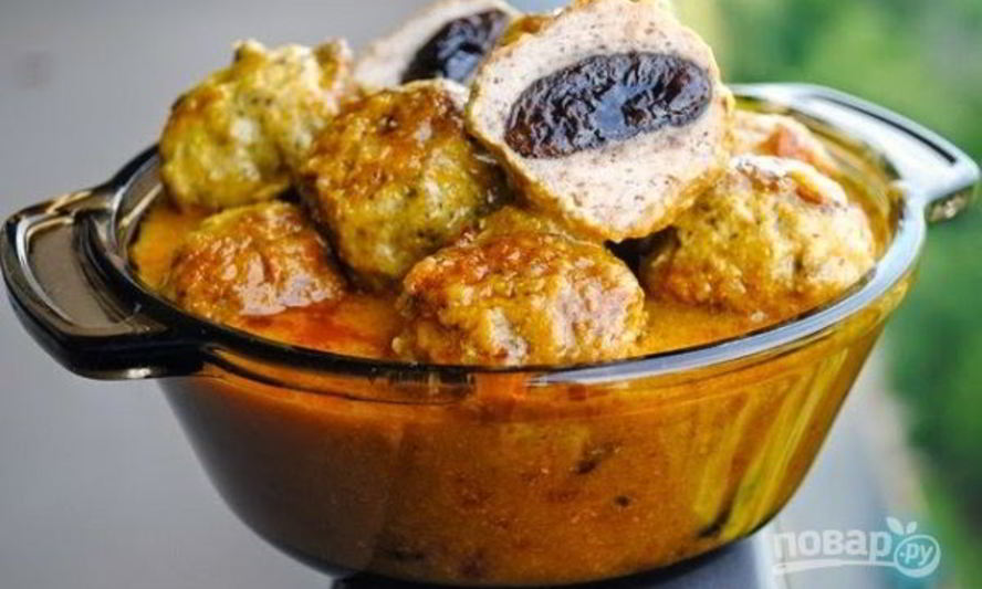 Рецепт фрикаделек с сюрпризом