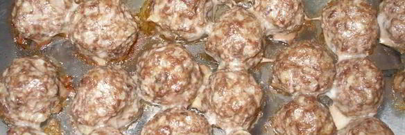 макароны с фрикадельками в духовке