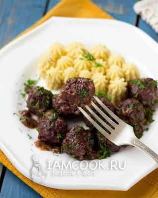 Шведские фрикадельки K ttbullar
