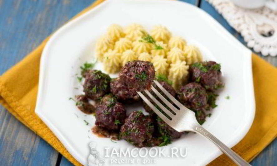 Рецепт шведских фрикаделек k ttbullar