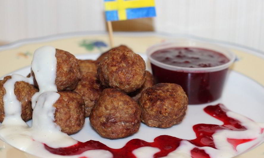 Рецепт шведских фрикаделек