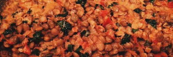 гарнир из чечевицы по-азиатски