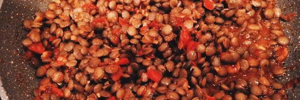 гарнир из чечевицы по-азиатски