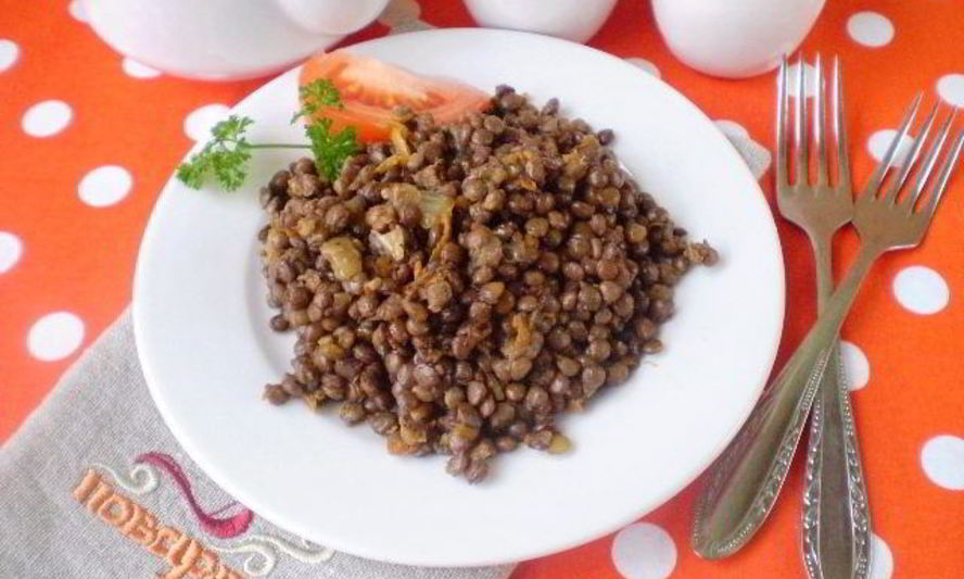 Рецепт гарнира из чечевицы