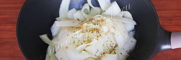 гарнир из кабачков