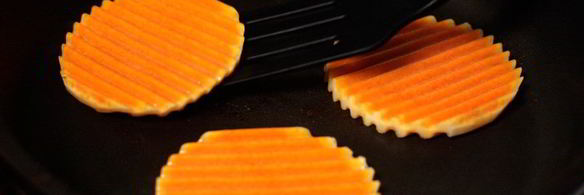 гарнир из медовой тыквы