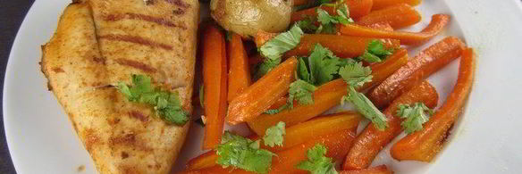 гарнир из пряной моркови