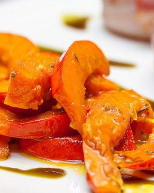 Гарнир из тыквы