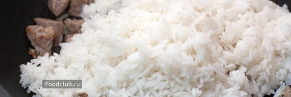 бабушкин рис со свининой