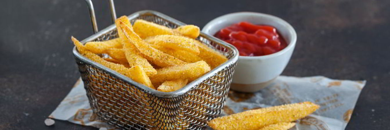 Картофель фри в хрустящей обсыпке