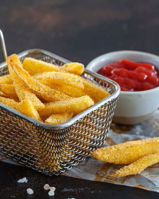 Картофель фри в хрустящей обсыпке